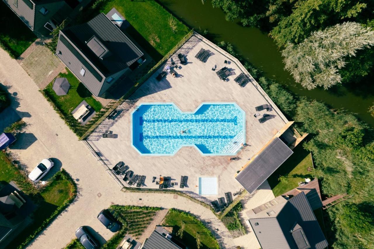 Chalet 2A Op Recreatiepark De Wielen Sint Maarten Eksteriør billede